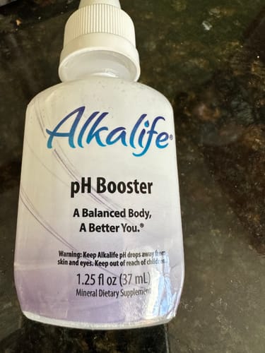 Customer photo review of Alkalife® pH Booster Drops™ (Pack of 6)