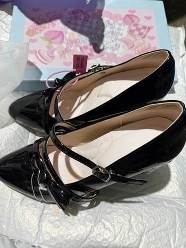 Customer photo review of French Mary Jane with Bow