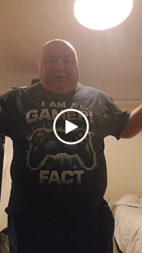 Customer video review of Unisex t-shirt