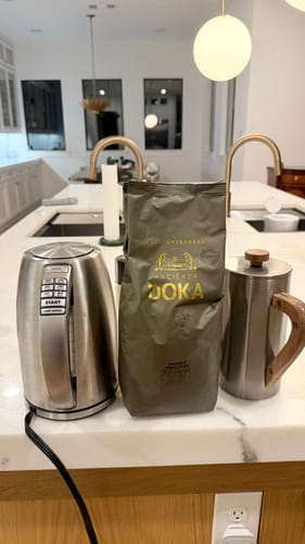 Customer photo review of Hacienda Doka Honey Process Coffee