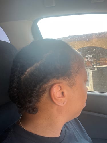 Customer photo review of 100% Unrefined Batana Oil 4oz