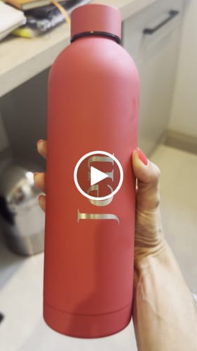 Customer video review of Core Series Flask | Crimson Red