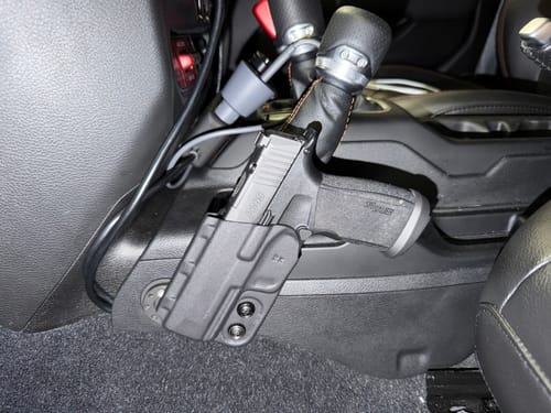 Customer photo review of UNIVERSAL ACCESSORY MOUNT FOR 2018+ JEEP WRANGLER JL & GLADIATOR - CMM OFFROAD