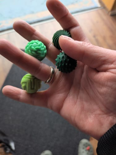 Customer photo review of Sensorik Bälle