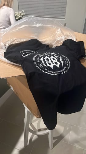 Customer photo review of Gildan Softstyle® 64000 T-Shirt Package (100 Pieces)