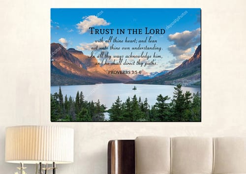 Customer photo review of Custom Christian Canvas Art
