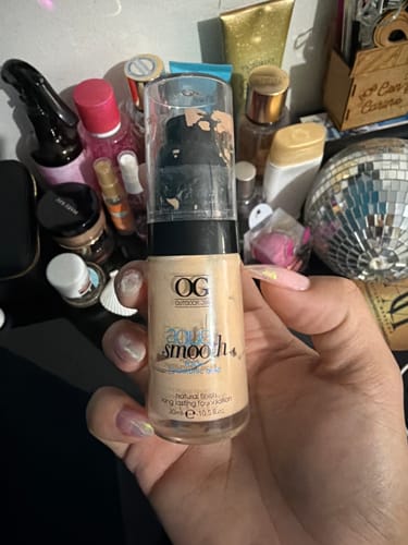 Customer photo review of BASE AQUA SMOOTH - PIEL DE FILTRO