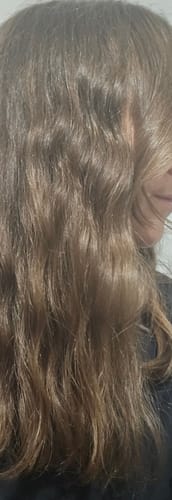 Customer photo review of Peach Please - Shampoo bar