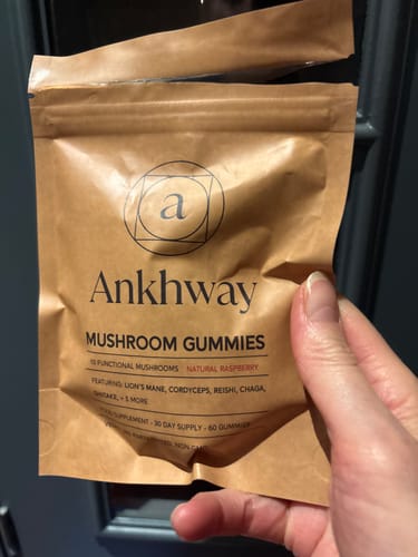 Customer photo review of Mushroom Gummies