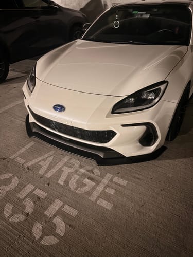 Customer photo review of 2022-Up Subaru BRZ CS Package Front Lip Splitter