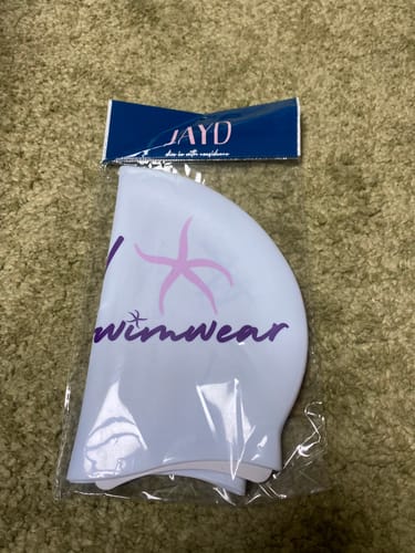 Customer photo review of JAYD Swim Cap || Starfish