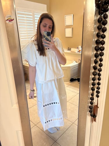 Customer photo review of Paloma Eyelet Set