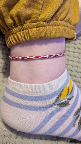 Customer photo review of Kumihimo Bracelet Kit