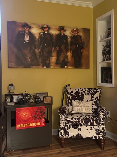 Customer photo review of Tombstone Canvas Set