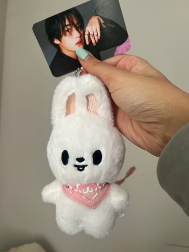 Customer photo review of KPOP Plush Doll Keychain Pendant