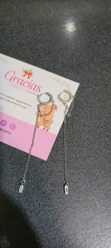 Customer photo review of Huggies Silver Chain