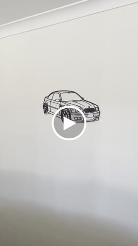 Customer video review of Custom Car & 4WD Metal Wall Art