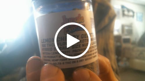 Customer video review of Lemon Cherry Gelato Exotic THCa Flower 10g Hybrid