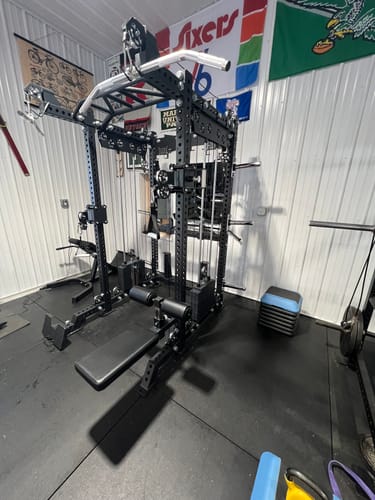 Customer photo review of Blazzed HD1 Squat Rack Functional Trainer
