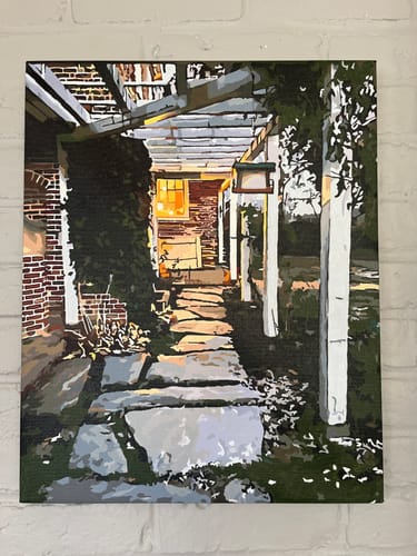 Customer photo review of CUSTOM PAINT BY NUMBER KIT