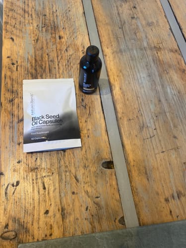 Customer photo review of Black Seed Oil Capsules