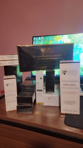 Customer photo review of Anti-Aging Moisturizing Body Lotion