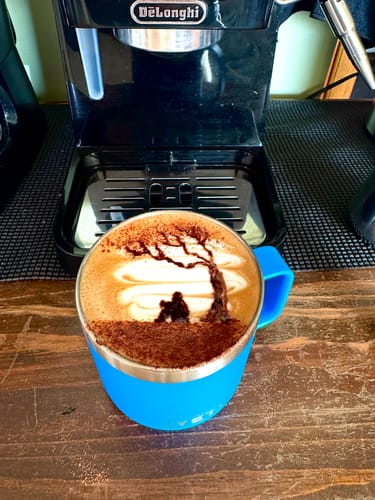 Customer photo review of 100% Jamaica Blue Mountain Premium Coffee (16 oz - medium roasted whole beans)