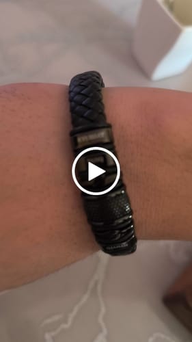 Customer video review of Bracelet: Black