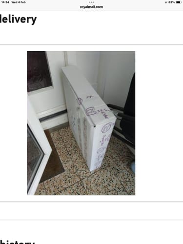 Packaging for the customer's Koala Crystal Art Motif, shown as delivered.