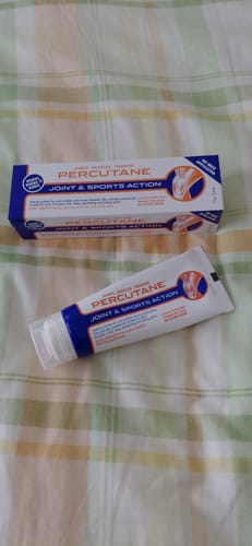 Customer photo review of Percutane Joint Action Sports Cream - effective pain relief from muscle or joint pain
