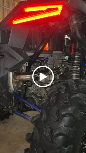 Customer video review of RPM RZR XPT, Turbo R, Pro S & Pro XP 3" Electric Side Dump E-Valve Exhaust