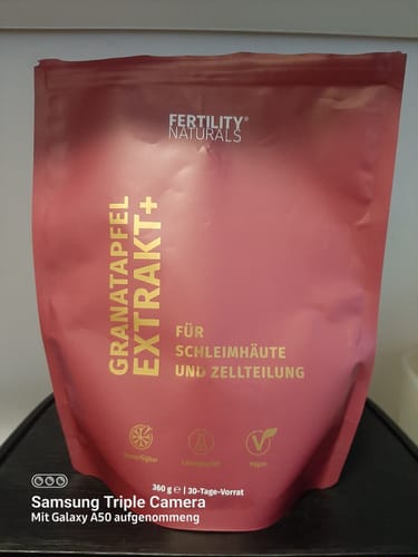 Customer photo review of Granatapfel Extrakt+