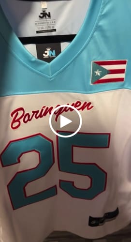 Customer video review of Puerto Rico Heritage Custom Football Jersey