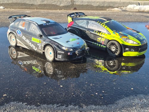 Customer photo review of Rlaarlo 1/10 Scale RTR 4WD Carbon Fiber Brushless RC Rally Car | XTS-F10