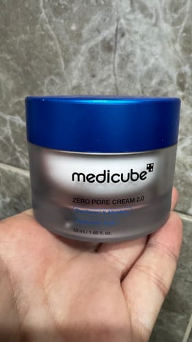 Customer photo review of Sebumu regulējošs krēms poru sašaurināšanai Medicube Zero Pore Cream 2.0