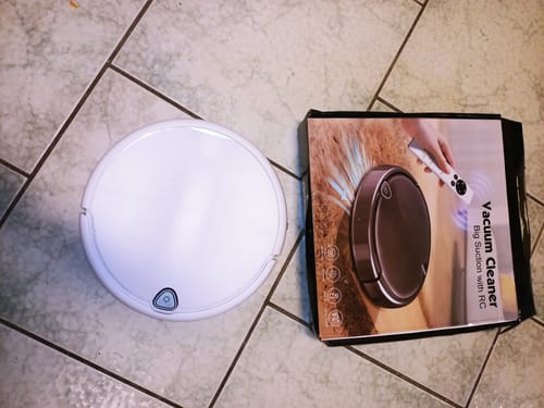 Customer photo review of HOME BUDDY – 3 in 1 Saugroboter mit Wischfunktion