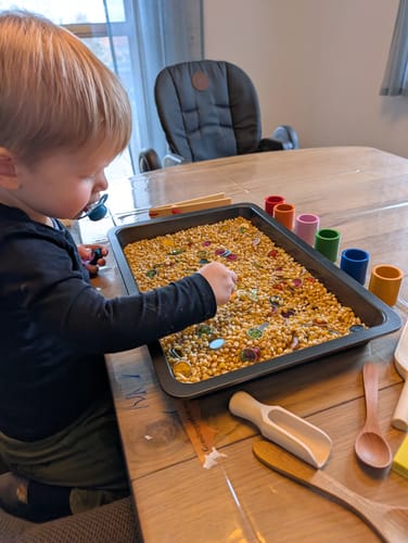 Customer photo review of Sensorikpaket mit Magnetchips (3+)
