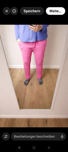 Customer photo review of COLIN Sweatpants | Gr. XS-XXL - Pink