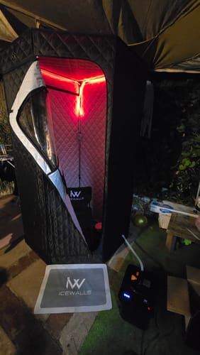 Customer photo review of Sauna Portátil 2.0
