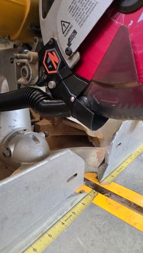 Customer photo review of Replacement Parts: Dewalt DWS779/780 Dust Collection