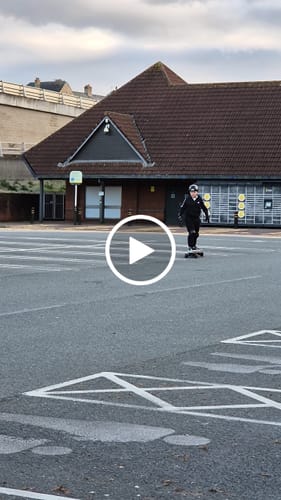 Customer video review of Tynee® Ultra Belt Motor Electric Skateboard & Longboard