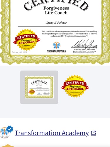 Customer photo review of Master Transformation Life Coach Certification