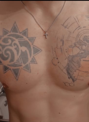 Customer photo review of CROSS CHAIN | Silver