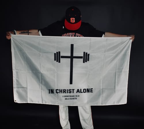 Customer photo review of HolStrength Cross Flag