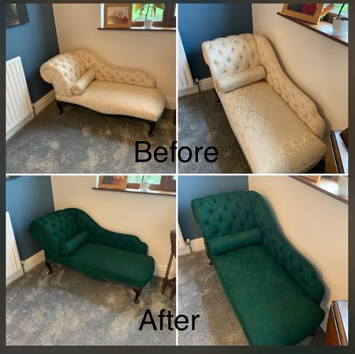 Customer photo review of Fabric Paint -- Dark Green
