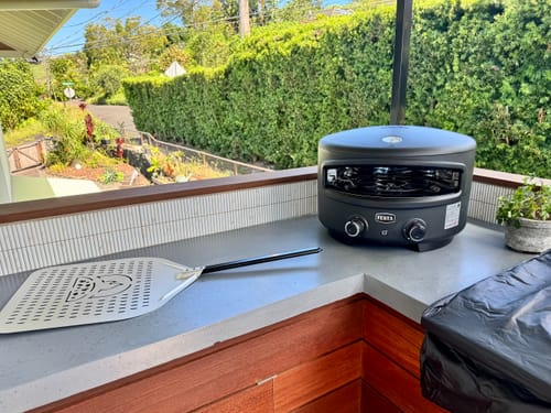 Customer photo review of Festa Pizza Oven Essentials Bundle