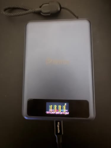 Customer photo review of SolidSafe™ 10K Solid-State Magnetic Power Bank