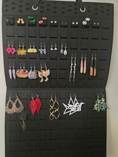 Customer photo review of Colorful Hummingbird Dangles
