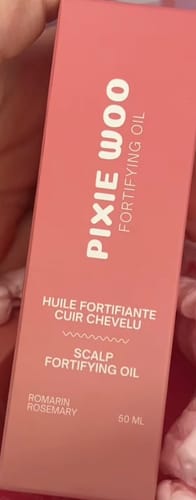 Customer photo review of Pre-Wash Fortifying Rosemary Oil for Scalp