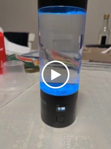 Customer video review of Hydrogen: Pro Bottle & Tap Filter
